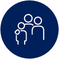 Parenting agreement support icon